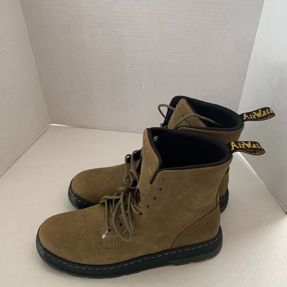 Dr. Martens Men's Size 13 CREWSON Nubuck Leather Suede Boots NJ004 - Picture 13 of 15